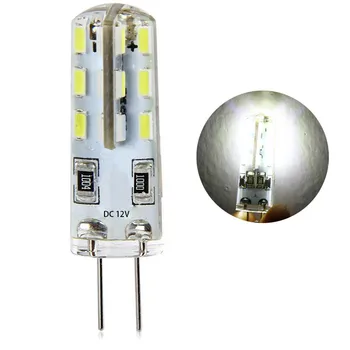 5 шт./лот G4 Led DC12V 2W 3014 24SMD Низковольтная встроенная светодиодная лампа для Украшения