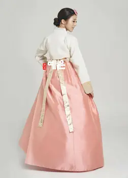 Ханбок Платье На заказ Корейская Невеста Свадебный Ханбок Современный Ханбок С Высокой Талией