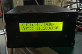 by BG7TBL Стандарт частоты 10 МГц OCXO Кварцевый генератор Стандарт Частоты Регулируемый 10K-180M Звуковые Часы Soure + LCD