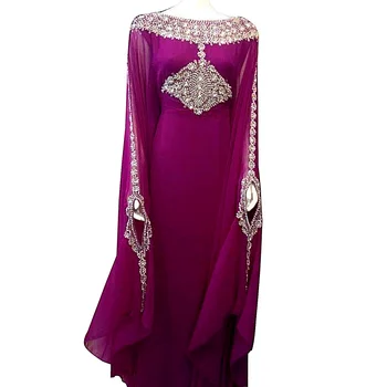 Женские Курты, Дубайский кафтан, Абая Фараша, Облегающее платье-клеш